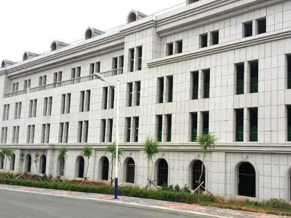 白锈石荔枝面外墙